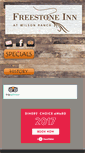 Mobile Screenshot of freestoneinn.com